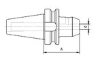 Weldonfutter Schaft BT 50 - Tool mount for Weldon shaft for machining centers