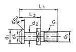 Anzugsbolzen BT 50 - Draw bolts for tools with BT mount