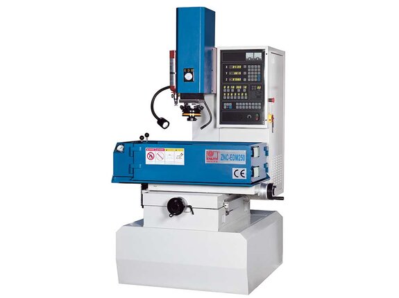 ZNC-EDM 250 - ZNC-controlled electrical discharge machine with manually positioned work reservoir for tool and die making