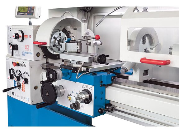 Central lubrication is integrated into the support for easy maintenance and handling