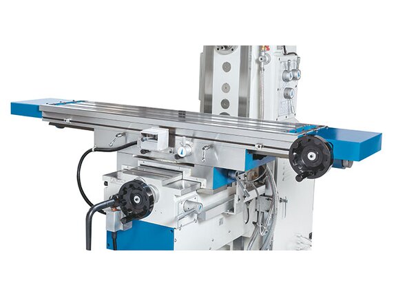 Точно обработанные направляющие с закаленной поверхностью позволяют сохранить точность обработки на протяжении длительного срока службы