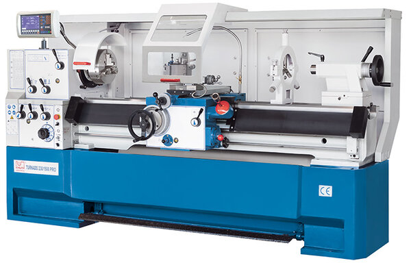 Turnado PRO - Top model of the Turnado series with infinitely variable spindle speed and constant cutting speed, as well as rapid traverse and modern ergonomic design