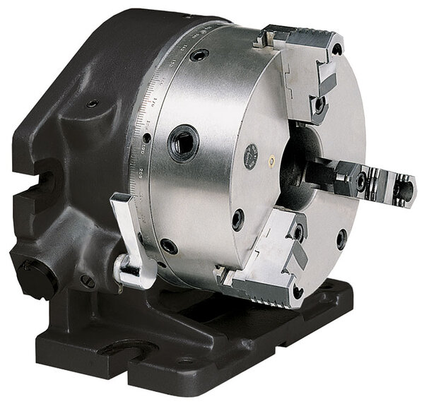 Direct indexing head S 200 - Workpiece clamping for direct dividing