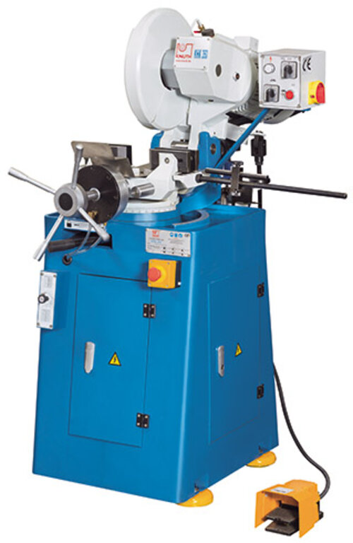 KHK 350 - Affordable circular saw with split vise and pneumatic part clamping