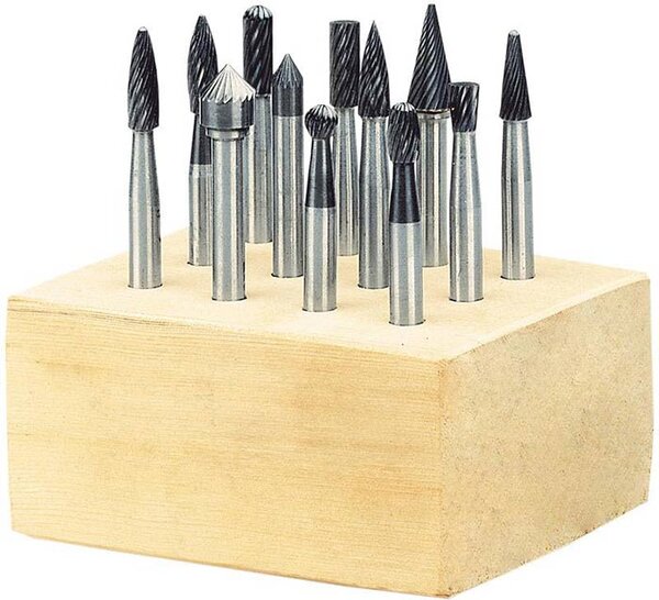 Carbide Milling Bits Set - Tools for engraving tasks
