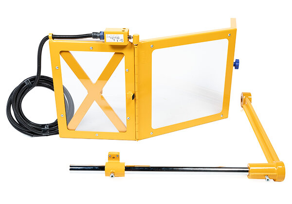 Safety Guards for lathe support 1500x200 mm - Solutions for machine safety