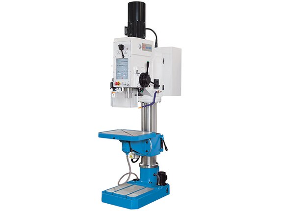 SSB 60 F Super VT - Potente prensa taladradora con panel de control de pantalla táctil, avance de caña servoaccionado y funciones avanzadas