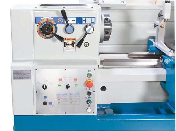 Intuitive operation - feeds and thread cutting features are selected via rotary switch﻿