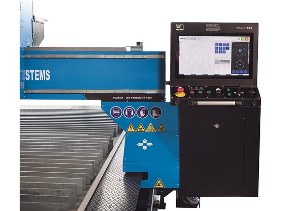 Powerful Eckelmann CNC-Unit with 19” touchscreen by ELO