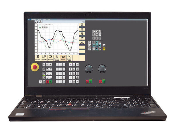 Machine > Router > VPN tunnel > Remote service performed by KNUTH service specialists