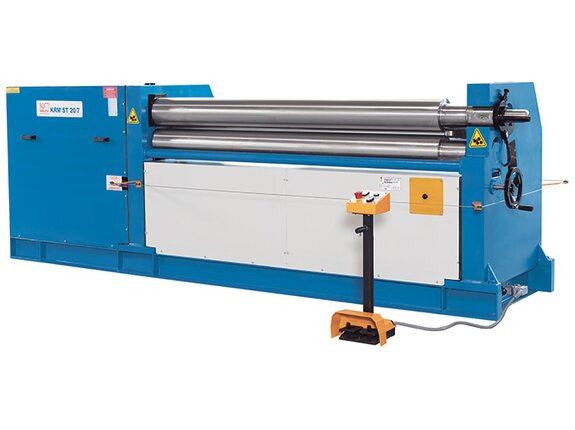 KRM ST 20/6 - Motor-driven rollers with large working width and motorised rear roller adjustment for processing heavy plate