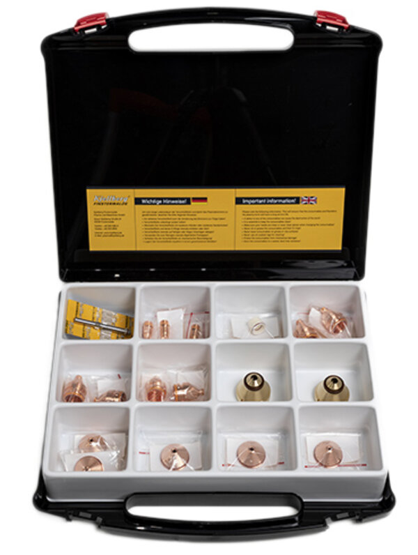 VT Kit PerCut 2000 CrNi 200A - Wear parts are matched to the material to be machined