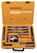 Lathe Bore Head with Boring Bar Set 75 mm 12 pcs. - Without automatic feed, can be equipped for various spindle tapers