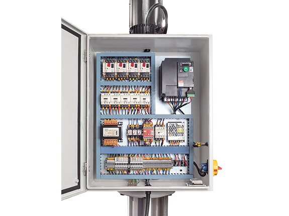 Componentes eléctricos de primera calidad que garantizan la seguridad y alta disponibilidad