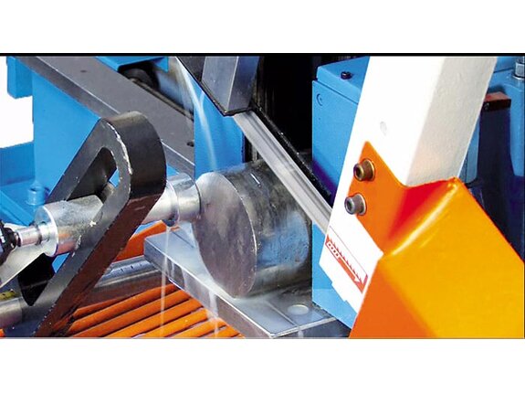 Limitación automática de subida del marco al completar el corte.