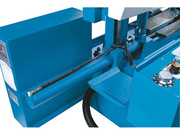 Hydraulic workpiece clamping is now included on all models