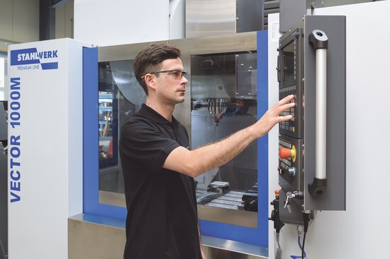 Einfache Bedienung dank der Siemens 828D Shopmill Oberfläche